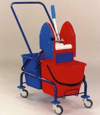 Hordozható tisztító kocsi, dupla