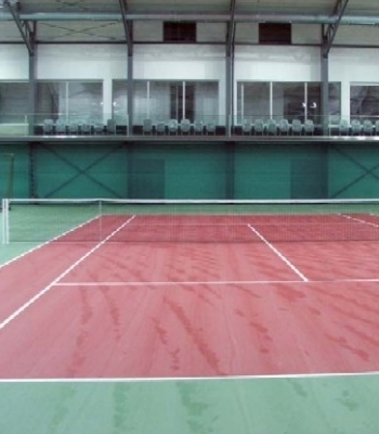 Teniszháló fekete, húrvastagság 2 mm