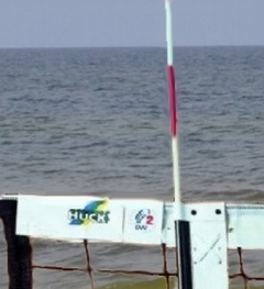 Strandröplabda hálóantenna