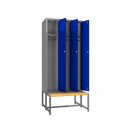 Szekrény SML-120-3 padral