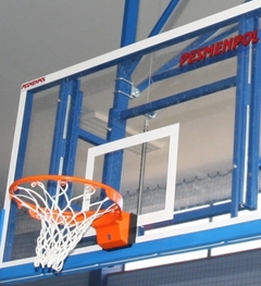 Kosárlabda tábla üveg-akril 105x180cm, hr.15mm