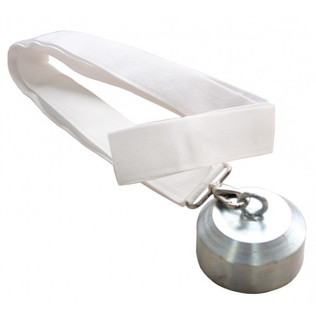 Központi tenisz szalag súlyokkal