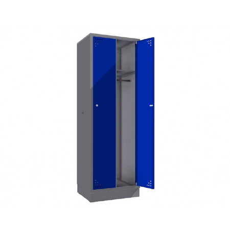 Fém szekrény, 2 ajtós SM-60-2