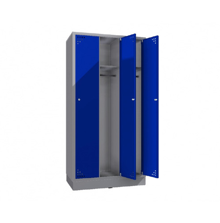 Fém szekrény SM-90-3 öltözőben