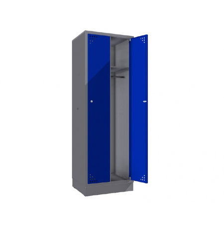 Fém szekrény, 2 ajtós SM-80-2