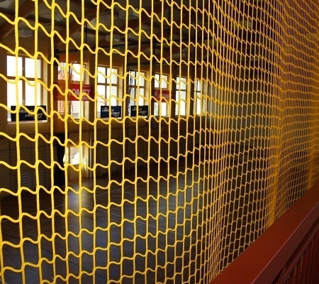 Védőháló, hálószem 45 x 45 mm