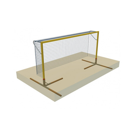 Labdarúgás célok a strand foci számára 5x2 m