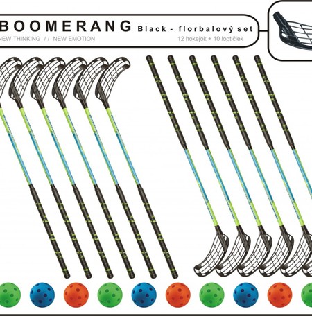 Set MPS Boomerang (12 pálca + 10 golyó)
