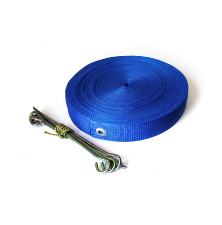 A játékmezőt jelző strandfoci sorok