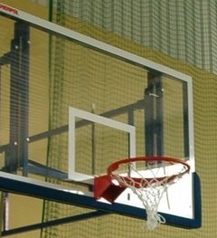 Kosárlabda deszka, akrilüveg 105x180cm, hr.10mm